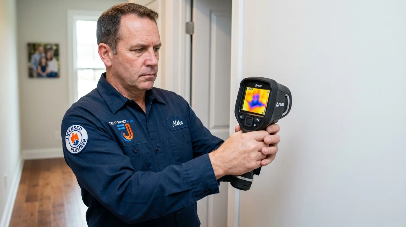 Thermal imaging leak detection by Johns Plumbing LLC in Rowland Heights